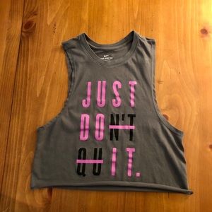 Nike muscle crop